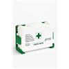notlok Safety Work Cassetta di pronto soccorso mobile, attrezzatura secondo DIN13157, piccola, bianca, cassetta di pronto soccorso incl supporto a parete, 260x170x80mm, 1,7kg