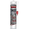 Rubson MS3 - Mastice per colla zincata per copertura, mastice polimero per tutti i metalli, mastice per collage tegole, cartuccia 280 ml