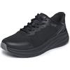Skechers Uomo Bobs Skillz Slip-In ALLENATRICE, Navy Knit, 43 EU