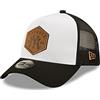 New Era Boston Red Sox A Frame Trucker cap Black White Edition White - One-Size