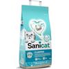 Sanicat - Lettiera per gatti agglomerante al Sapone di Marsiglia | A base di minerali naturali per garantire il controllo dei cattivi odori | Assorbe l'umidità | Formato 10 L