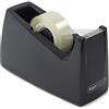 Rapesco RPTD30BK Dispenser Nastro Adesivo 300, Nastro Non Incluso, Nero | per Perno Portarotolo da 25 mm