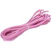 PATIKIL Cordino Cuoio, 3 mm x 5.5 Iarde Stringa in Pelle Finta, Cordone Piatto Vellutata Cordoncino per Collane Creazione Di Gioielli Braccialetti DIY Artigianato Acchiappasogni, Rosa