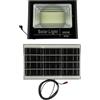 SQUADO Faretto a LED da 800W SMD con Pannello Solare, Sensore Crepuscolare e Telecomando [Classe di efficienza energetica A+++]