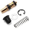 KIMISS Kit di Ricostruzione del Cilindro Principale Anteriore, Kit di Riparazione del Pistone della Frizione del Freno Idraulico del Motociclo in Metallo + Gomma 14mm/0,55 Pollici di Ricambio per Scooter