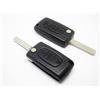 car passion 2xGuscio Chiave Telecomando Cover Scocca Ricambio 3 Tasti. Per: CITROEN C2 C3 C4 C5 PEUGEOT 107 207 307 407 308 409 407 607 FIAT Scudo Ulysse Riparazione Lama (No Supporto Batteria CE523)