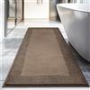 DOMUSTEX Tappetino da Bagno 76 x 150 cm, Antiscivolo, Lavabile, per Doccia, Vasca e Pavimento