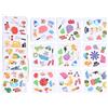 Masyrt Divertenti giochi di carte matching - Flip Card Family gioco da tavolo, apprendimento precoce di giocattoli educativi per bambini e bambini