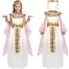 Zophlly Cleopatra, costume da bambina con regina egiziana, Cleopatra, dea principessa, cosplay, carnevale, Halloween