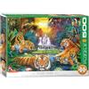 Eurographics EG65005457 - Puzzle da 500 pezzi, motivo: tigri Eden, vari