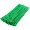 DAVIDJAMESCLARKE 120 Pezzi Fascette Plastica Verdi,Fascette Stringicavo in Nylon Autobloccanti,5 x 300 mm Fascette in Plastica Regolabili Multiuso,Cablaggio Cable Management,Per Fissaggio