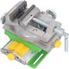 Walfront Mini Morsa per Trapano a Croce Multifunzionale con Morsa per Fresatrice Ad Alta Precisione con Corsa X 80 Mm per Banco di Lavoro