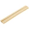 QUARKZMAN 10 Pezzi Stecche Di Bambù Naturali Bastoncini Di Legno Per Artigianato 30 Cm Non Finiti Listelli Di Legno Naturale 1 Cm Quadrati Per Fai Da Te Modellismo Mobili