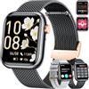 TAOPON Smartwatch Donna con Effettua orologio Chiamate: 1.83 Smart Watch con Bluetooth5.2 Contapassi Sonno 123+ Modalità Sportivo Fitness Tracker IP68 Impermeabile WhatsApp Notifice Compatibile Android iOS