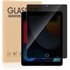 ZhuoFan Privacy Pellicola Protettiva per iPad 10,2 Pollici (9a/8a/7a Generazione,2021/2020/2019),AntiSpy in Vetro Temperato Film,HD Anti-impronte Durezza 9H Facile Installazione Senza Bolle,Pacco da 1