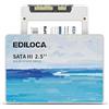Ediloca 2TB SSD Interno 2.5 SATA III 6Gb/s, 3D NAND SATA Unità a Stato Solido Velocità fino a 500/400 MB/s, SA TA SSD Lettura/Scrittura Rapida per PC e Laptop, Solid State Drive(ES580E)