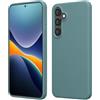kwmobile Cover per Samsung Galaxy S24 FE Custodia - Back Case per Smartphone in Silicone TPU - Protezione Gommata - artic night