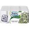 Regina Soft Bamboo - 40 rotoli di carta igienica morbida a 3 strati, 160 fogli, per pelli sensibili, fibra di bambù, FSC certificato