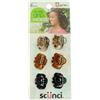 Scünci Scunci No Slip Octopus Jaw Clips, 6 ct, Mini, 2.5 cm by Scunci