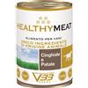VBB 400 g VBB HealthyMeat Alimento Dietetico Completo Monoproteico Cibo Umido Paté per Cani Adulti con Cinghiale e Patate Grain Free e Gluten Free