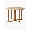 Cinas Tavolo da giardino rotondo pieghevole Butterfly - Beige