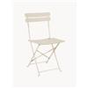 Bizzotto Set di 2 sedie pieghevoli outdoor Yasmin