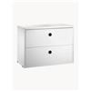 String Furniture Cassettiera String System, larg. 58 x prof. 30 cm