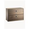 String Furniture Cassettiera String System, larg. 58 x prof. 30 cm