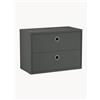 String Furniture Cassettiera String System, larg. 58 x prof. 30 cm