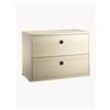 String Furniture Cassettiera String System, larg. 58 x prof. 30 cm