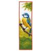 VERVACO Kit Punto Croce Segnalibri Contato Uccello Segnalibri Punto Croce da Ricamare ca. 6 x 20 cm Set Fai da Te Creativo Adulti Ricamo Accessori per Lavoretti Creativi Cross Stitch