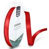 Vaessen Creative Ribbon Lyon Wired Nastro di Raso, Rosso (Papavero), 9 mm x 10 m