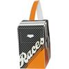 Zigoniric ZIG01R - Kezakit per Auto Composto da Un Disco orario, Un Astuccio Porta CD/Dvd e Un Contenitore per rifiuti, Linea Races