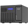 QNAP QUTS HERO NAS 6 + 2 BAIE XEON D-1622 8GB ECC