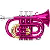Classic Cantabile Brass TT-400 Tromba tascabile pocket Brass Sib ottone rosa