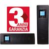 Gruppo di continuità 1000VA 800W Onda Sinusoidale PC SERVER STUFA A PELLET Rack