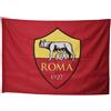 AS Roma Bandiera Rossa Bandiera Stadio Misura 100x140 cm Tifoso Ultras