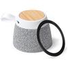 Cassa wireless in materiale misto personalizzabile Monark 5W personalizzate o neutre