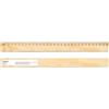 hi!dea™ Righello in legno di pino con scala graduatada 30 cm WESLEY 30 personalizzate o neutre