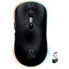 The G-Lab - Kult Titanium - Mouse Bluetooth/USB 2.4GHz/Filo : Triple Modalità, 100h Autonomia, RGB, 12.000 DPI - Mouse Gaming Wireless 100% Personalizzabile per PC/PS4/PS5/XBOX