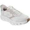 Skechers Men's Hands Free Slip-ins Go Walk Glide-Step 2.0-Zac Sneaker, Scarpe da Ginnastica Uomo, Bianco Crema, 47.5 EU