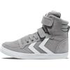 hummel Slimmer Stadil High JR Sneaker, Grigio Gelo, 35 EU, Grigio, 35 EU