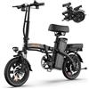 Urlife Bicicletta elettrica pieghevole URLIFE F1L con batteria da 48 V 7,5 Ah