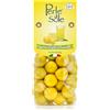 Perle di Sole - Liquorini Ripieni ripieni al Limoncello ricoperti di Cioccolato Bianco, 150 g. - Delizie Artigianali al Cioccolato con Fresco Cuore al Limoncello - da Limoni 100% Made in Italy