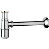 OMP Sifone d'arredo bottiglia ottone cromato lavabo Europa Omp Tea