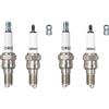 TORCH B8RH-9 set da 4 candele d'accensione per NGK CR8EH-9/5666, per Honda