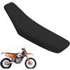 Runfarr Coprisedile Moto Cross,Coprisedile Pinza Moto Universale-Nero | Gomma Morbida Impermeabile per Motocross Dirt Bike Pit Bike