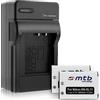 mtb more energy 2x Batteria + Caricabatteria (auto, rete) Per Ricoh DB-80, R50... / DB-L70, Sanyo Xacti VPC-E10, E875 vedi descrizione