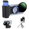 Kiorafoto Supporto magnetico per filtro obiettivo telefono da 67 mm con impugnatura magnetica per otturatore del telefono e kit filtro ND per iPhone 17/16 Pro Max
