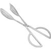 Tissting Pinze da Servizio, Pinze da Buffet in Acciaio Inossidabile Pinze da Insalata con Manici a Forbice Pinze da Portata per Catering per Feste Pinze da Portata per Dolci Pinze per Pane Pinze a Forbice(#1)